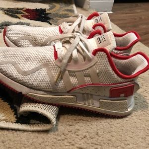Adida EQT ADV 91-17’ cream & red shoesSZ9.5